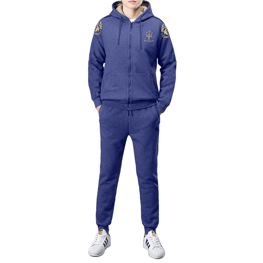 Bộ quần Áo nam có mũ lót lông cừu, áo khoác nam nỉ