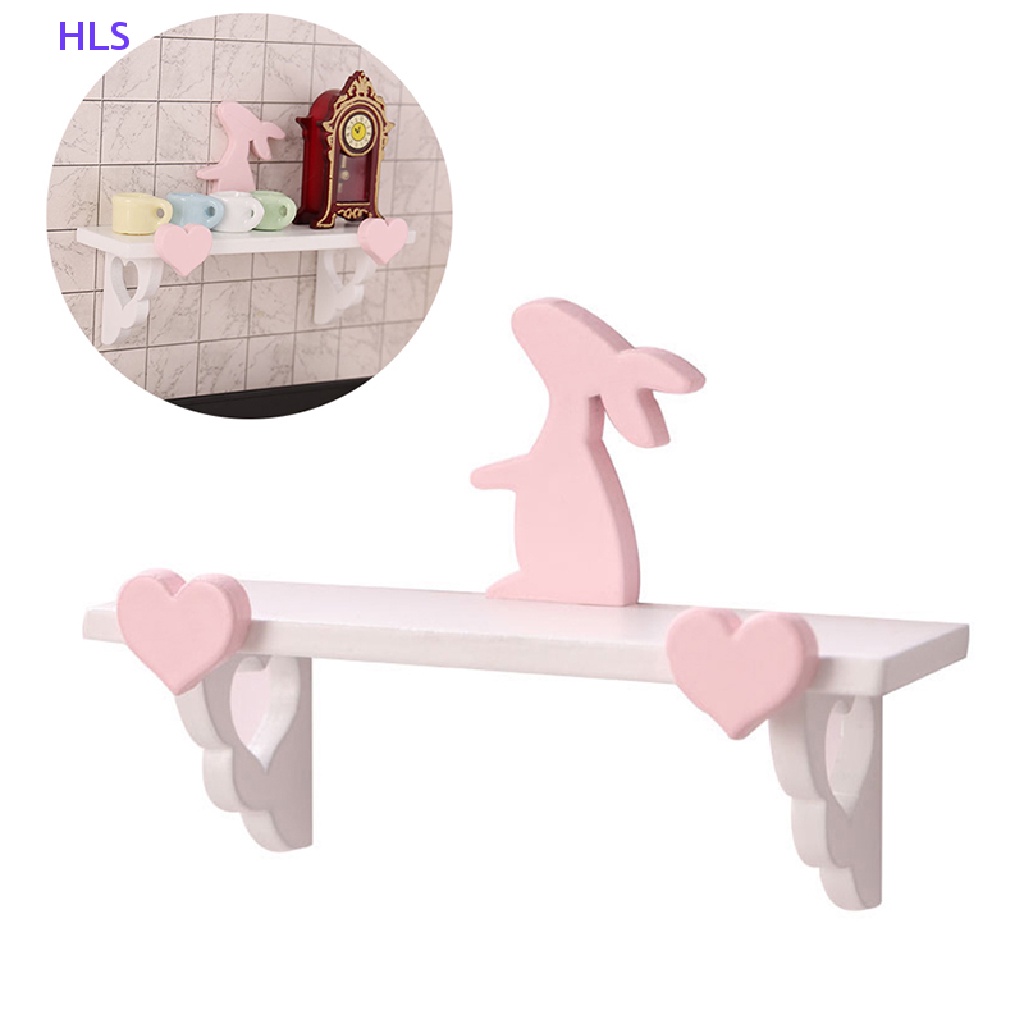 Mô Hình Kệ Treo Tường Trang Trí Nhà Búp Bê Tỉ Lệ 1: 12 DIY