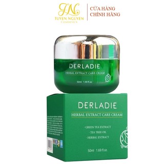 Kem Dưỡng tràm trà Giảm Mụn, Kiềm Dầu Derladie Herbal Extract Care Cream 50ml