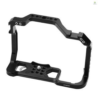 Khung hợp kim nhôm andoer thay thế cho máy ảnh eos r5 r6 dslr với lỗ vít 1 / 4 inch