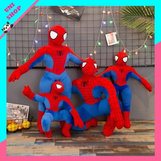 Gấu bông siêu nhân, gấu bông người nhện spider man - Unishop