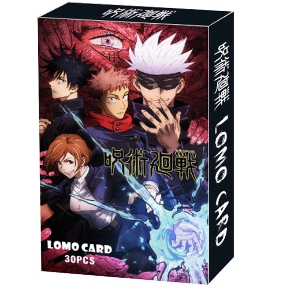 Lomo Anime Jujutsu Kaisen FUTUI 30 cái / bộ Kugisaki Nobara Gojou Satoru Itadori Yuuji Fushiguro Megumi