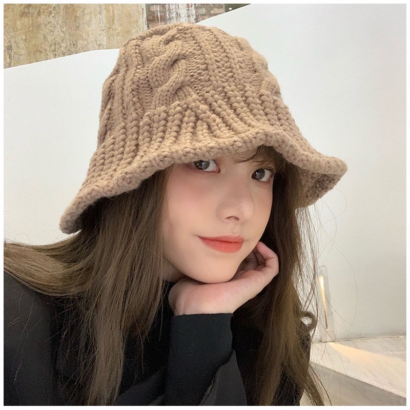 Mũ len phong cách Hàn Quốc