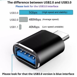 Adapter chuyển đổi USB Type A to C 3.1