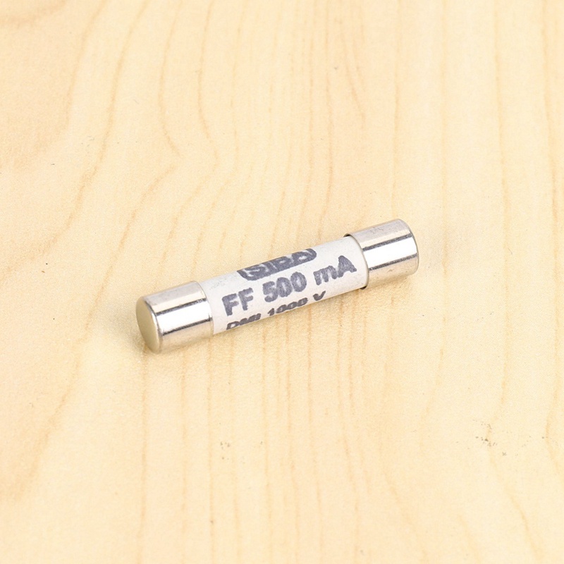 Set 6 Cầu Chì Gốm 1000V 500MA 6.3X32Mm Chuyên Dụng Cho Vạn Năng Kế