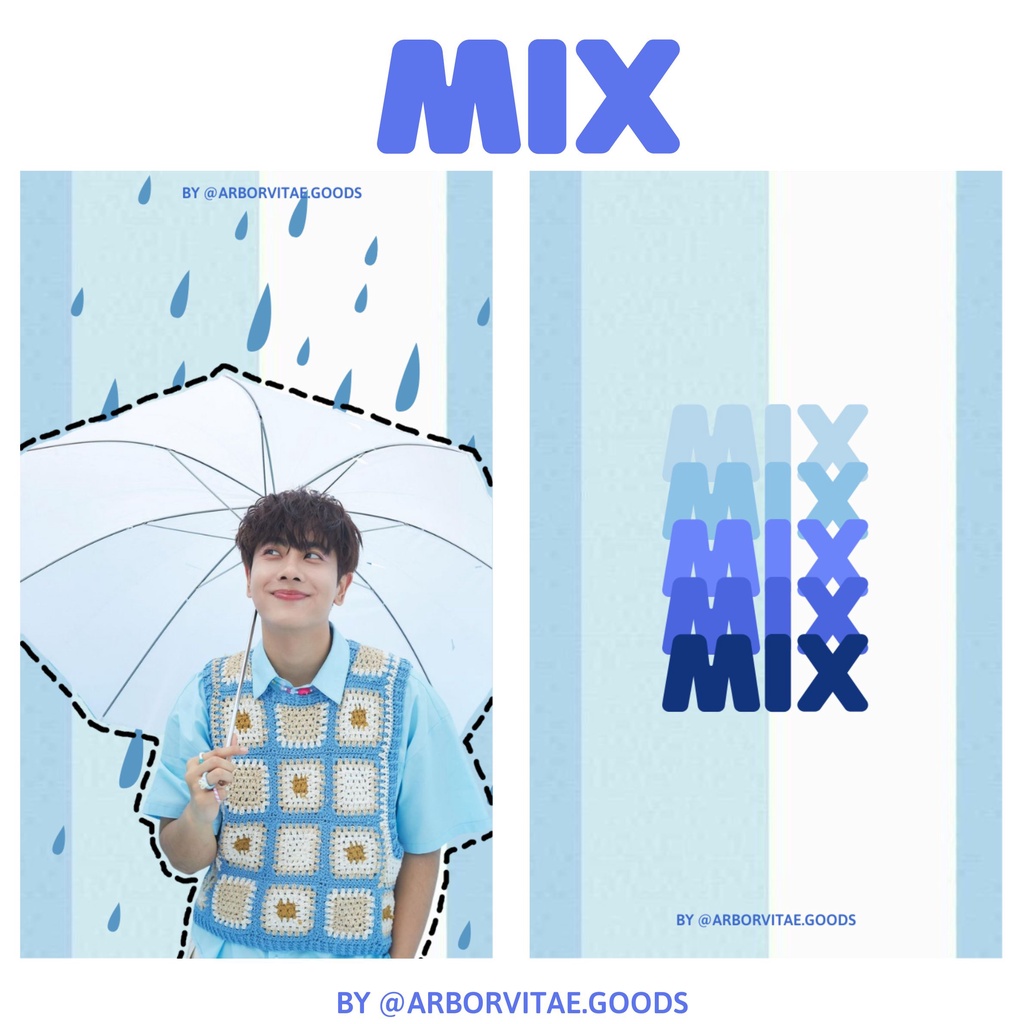 Set card "UMBRELLA" EarthMix