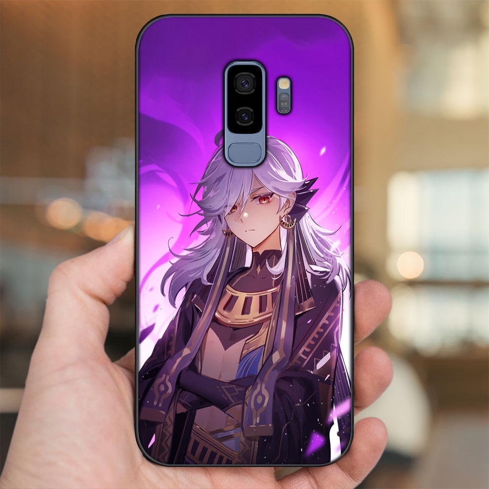 Ốp lưng Samsung S9 Plus viền đen in hình Cyno Genshin Impact