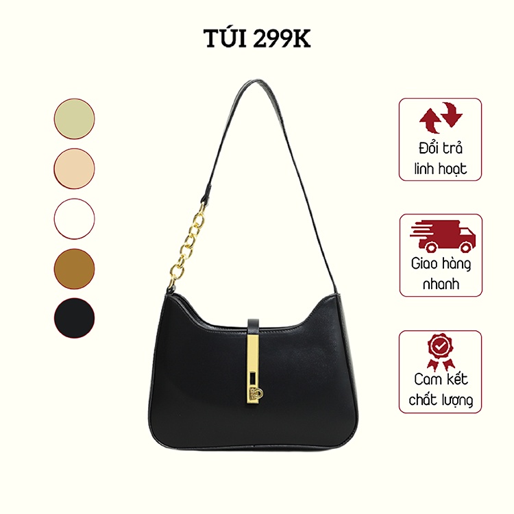 Túi Xách Kẹp Nách Nữ Tui299k Nhiều Màu Phong Cách Hàn Quốc Kiểu Dáng Đẹp Sang Trọng Cao Cấp Đi Chơi Dã Ngoại Đi Làm