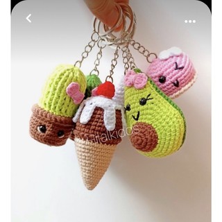Móc khoá len handmade