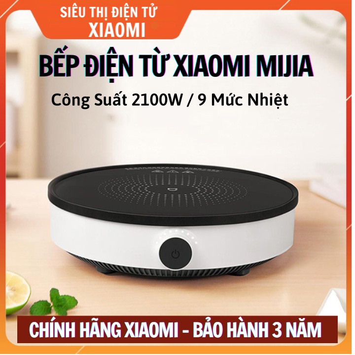 Bếp Điện Từ Xiaomi DCL002CM Youth Version 2 - Bếp Xiaomi Youth Lite , Công Suất 2100W , Kính Chống Nổ - Bảo Hành 3 Năm