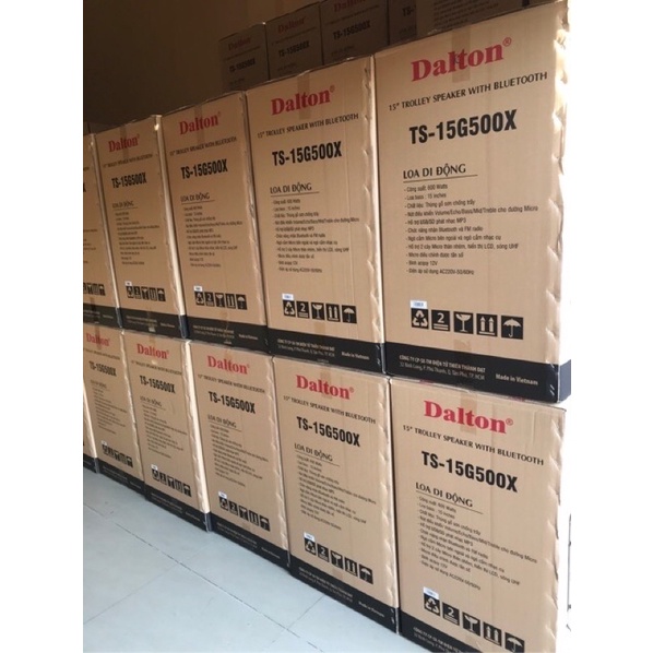 Loa karaoke di động chính hãng Dalton TS-15G500X