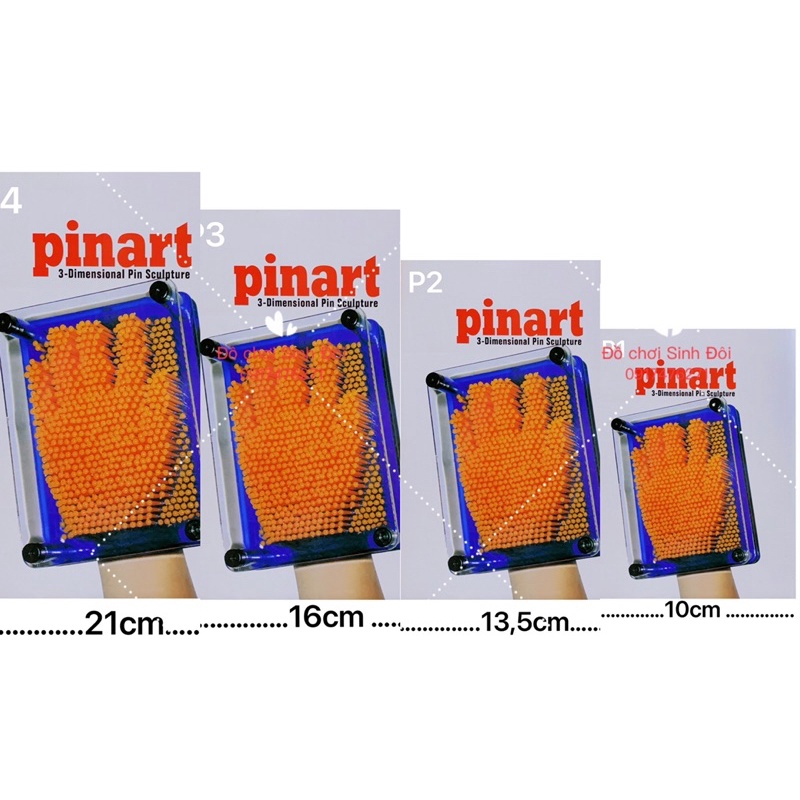 Bảng đinh in 3D thông minh vui nhộm SPINART - màu ngẫu nhiên