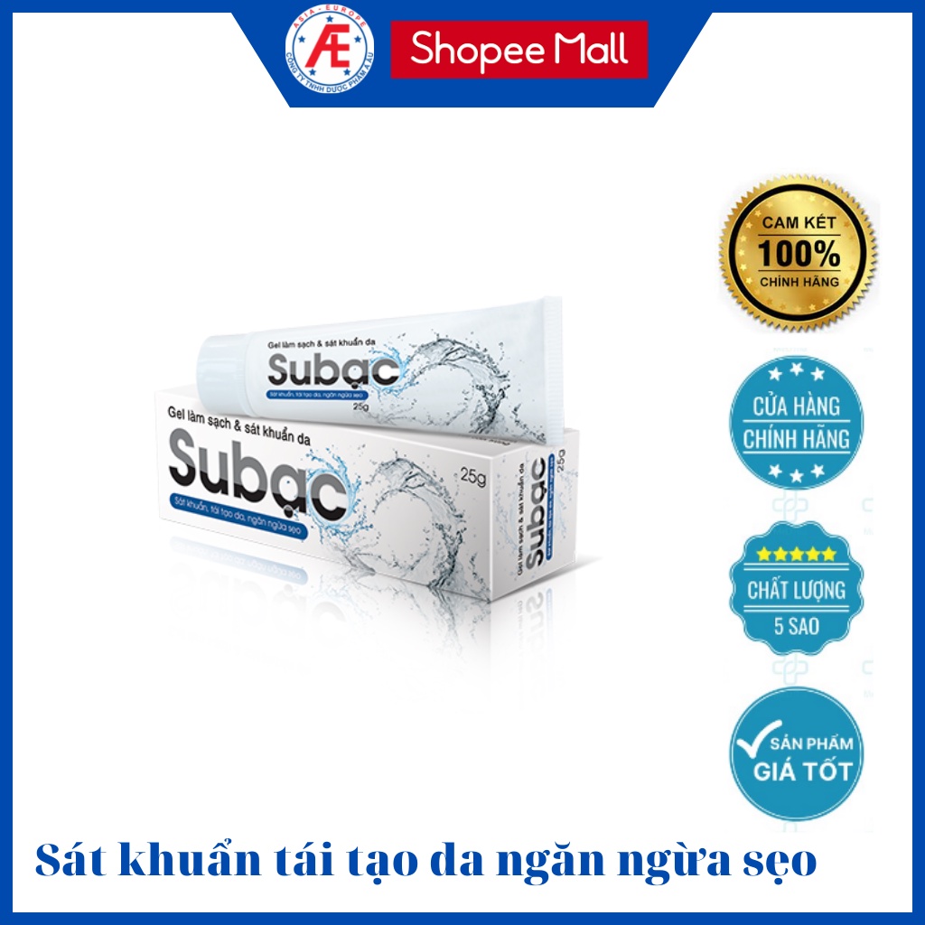 Gel Làm Sạch Da SuBạc