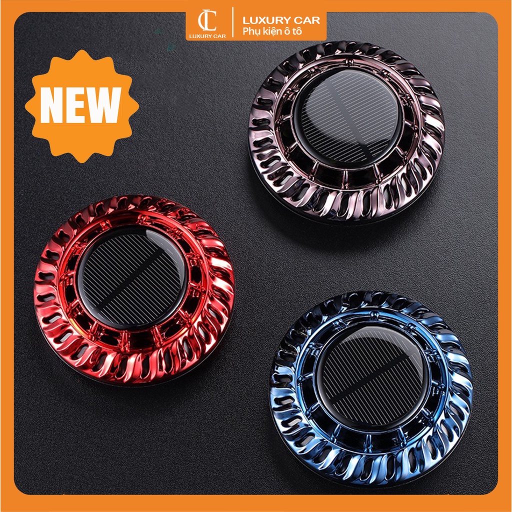 Sáp thơm ô tô cao cấp UFO năng lượng mặt trời, máy khuếch tán tinh dầu thơm xe hơi trang trí taplo ST20