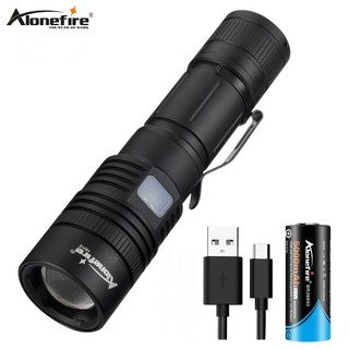 Đèn pin alonefire h010 xhp50 led usb sử dụng pin 26650