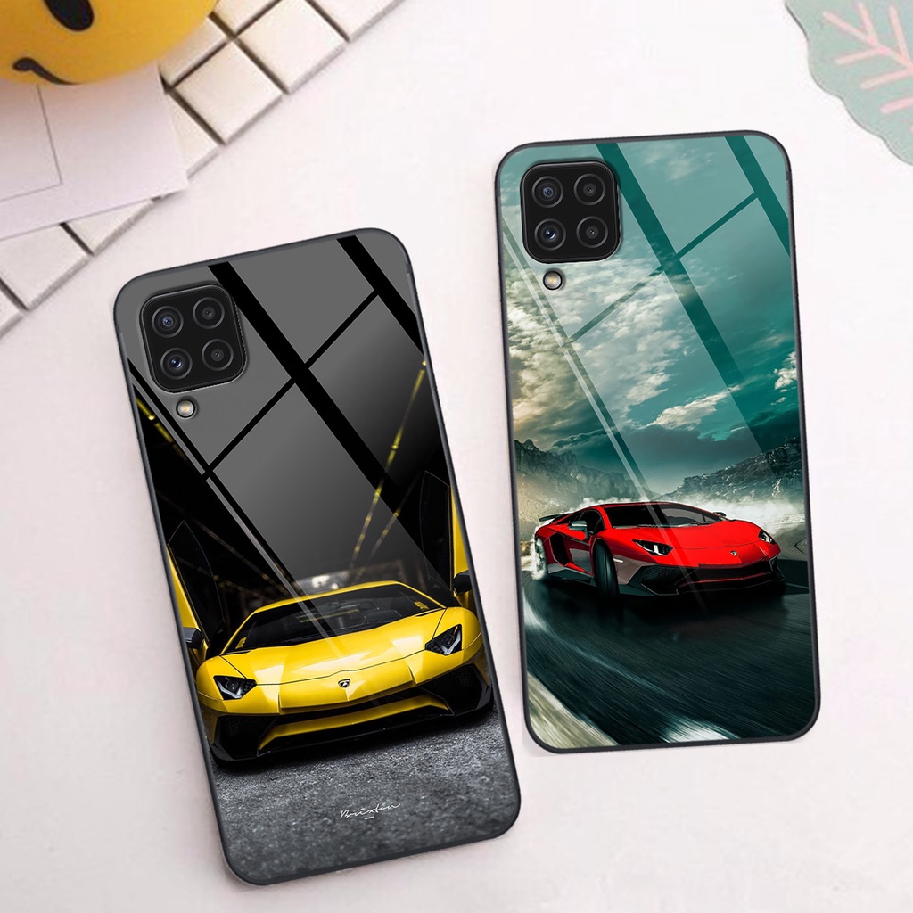 Ốp kính Samsung A22 4G / A22 5G logo các hãng ô tô nổi tiếng thế giới, đẳng cấp sang trọng