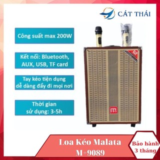 Loa kéo malata m+9088, m+9089, m+9089+, m+9012 âm thanh đã kết nối bluetooth bao mượt