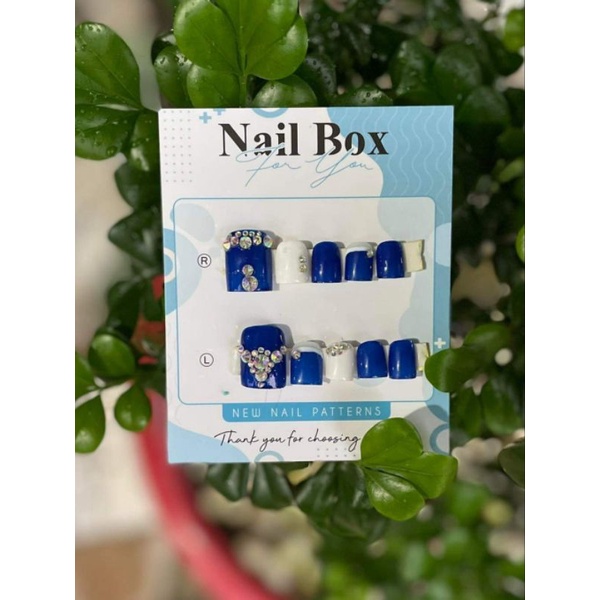 [ Nail Box ] Mẫu Móng Chân Đính Đá