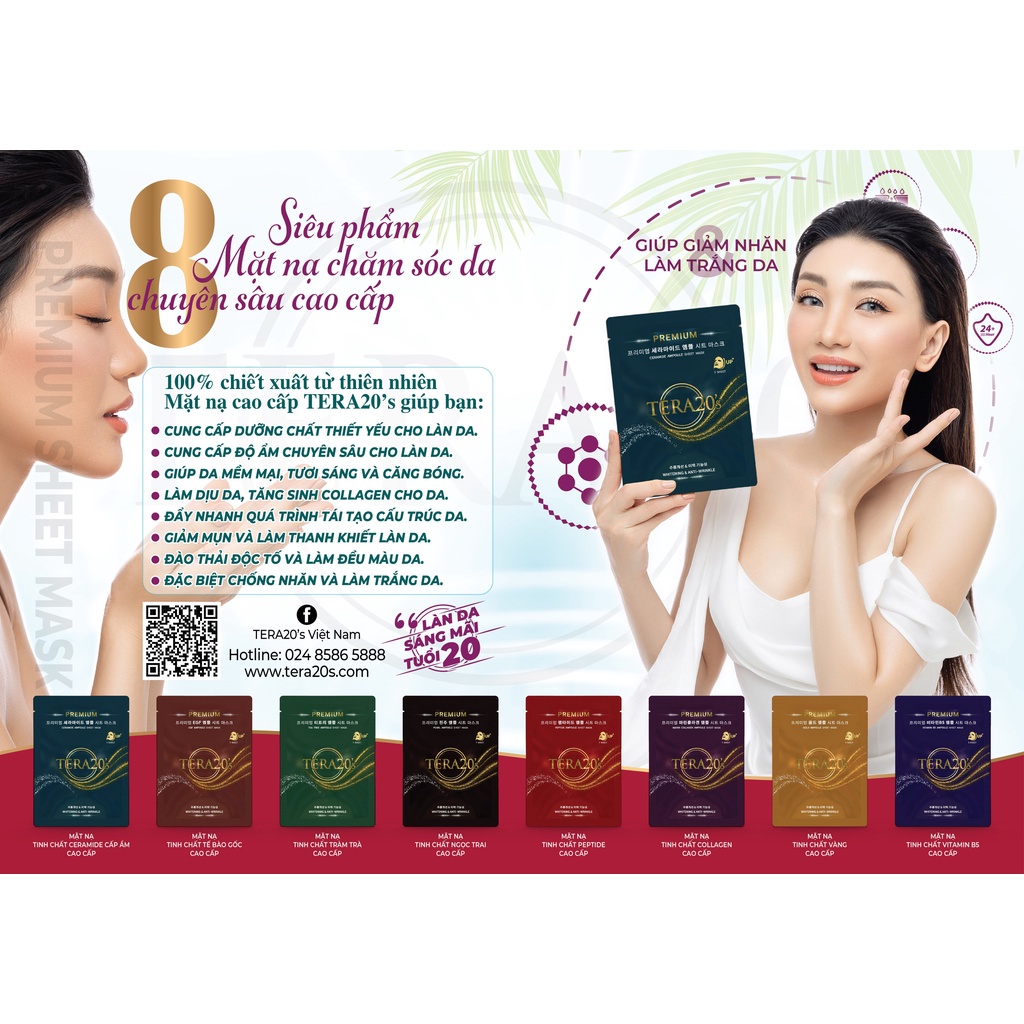 MẶT NẠ TINH CHẤT  COLLAGEN CAO CẤP