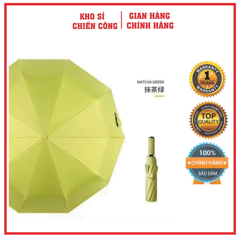 Ô dù tự động cao cấp hai chiều Hàn Quốc che nắng che mưa màu sắc trẻ trung sang trọng cứng cáp .