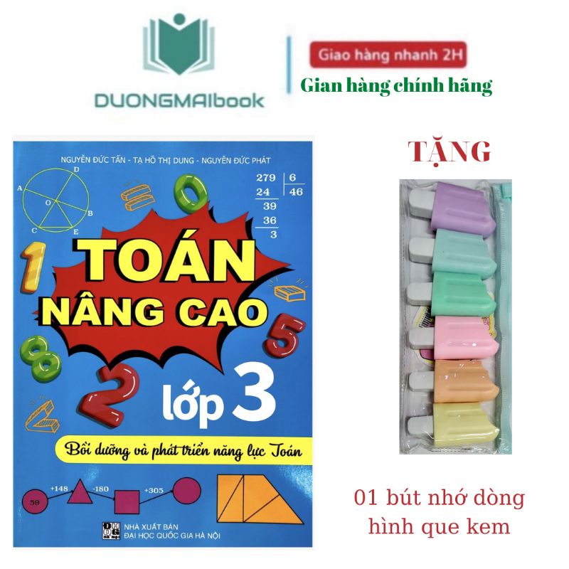 Sách - Toán nâng cao lớp 3 - Bồi dưỡng và phát triển năng lực Toán
