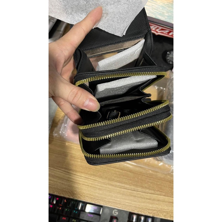 Túi đeo chéo cầm tay Dự tiệc ép chữ mẫu mới ngăn đôi Da PU chống nước k991 Shalla