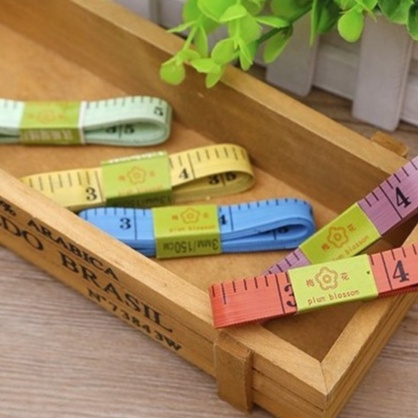 Thước Dây Đo Eo, Đo Chiều Cao - Thước Dây May Đồ - Phụ Kiện May Mặc