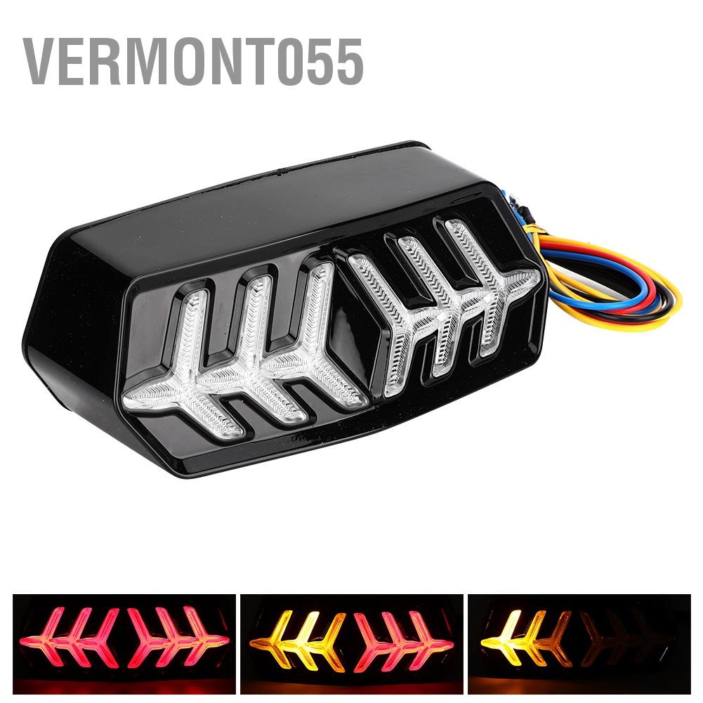 Có thể bán buôn Đèn hậu xe máy với đèn báo rẽ Phù hợp Honda MSX125 CBR650F CTX700 CTX700N Vermont055 Hàng giao ngay