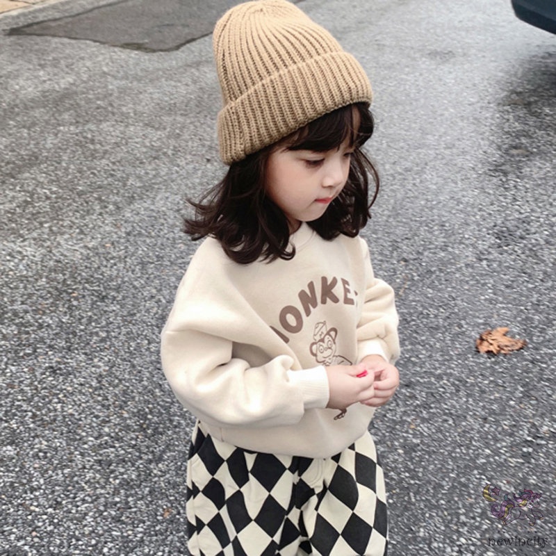 Áo Thun DàI Tay In HoạT HìNh Dễ Thương Cho Bé GáI