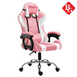BG Ghế văn phòng chơi game cao cấp chân xoay ngã 135 độ Thái Lan Mẫu E02S