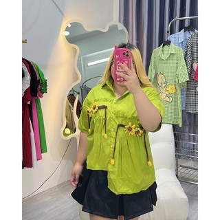 BIGSIZE HIẾU HIẾU ( Set hoa lệch tà 55-100kg )