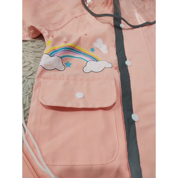 ÁO MƯA BODY BÉ GÁI