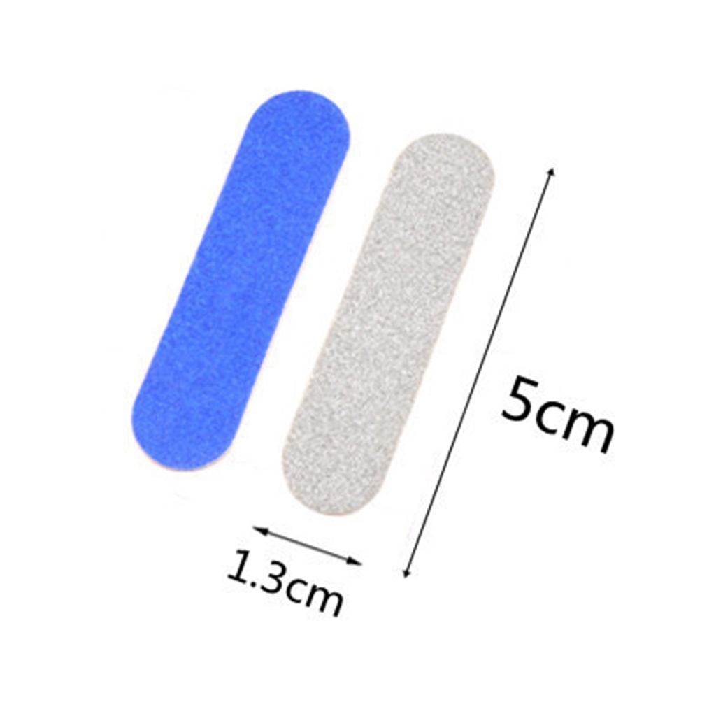 Bộ 100 Cây Dũa Móng Hai Mặt Đa Chức Năng Loại Bỏ Da Chết Tiện Dụng