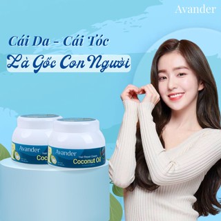 Kem ủ tóc Tinh dầu dừa Avander 125g