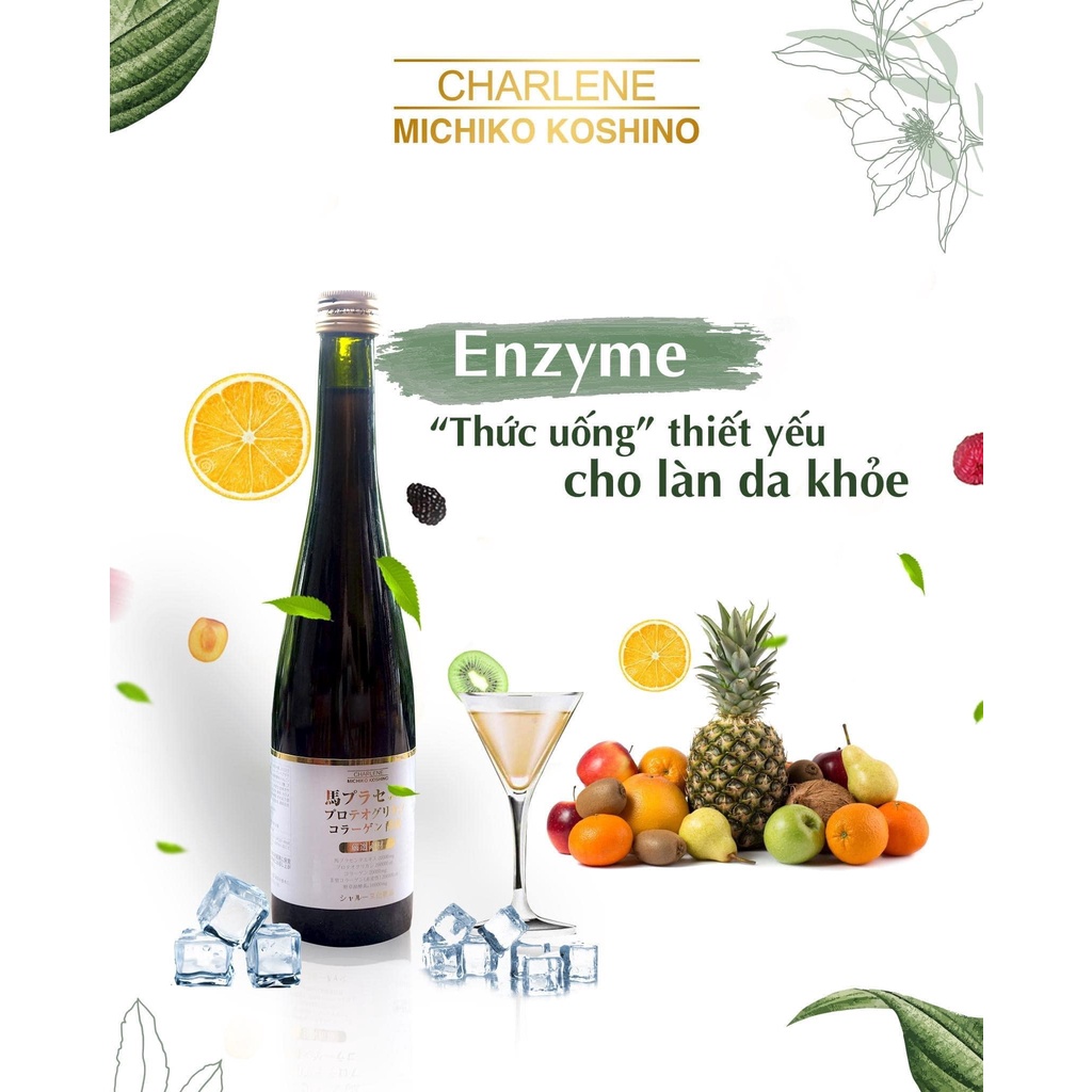 Nước Uống Collagen Nhau Thai Ngựa Charlene Michiko Koshino
