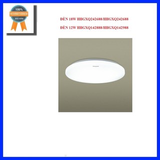 Đèn trần led có cảm biến panasonic 12w 18w hhgxq142988/hhgxq242788