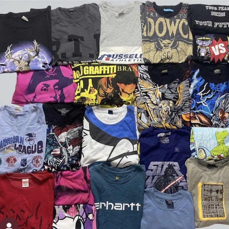 ÁO 2HAND - ÁO THUN MỸ UNISEX SECONDHAND HÀNG SI TUYỂN