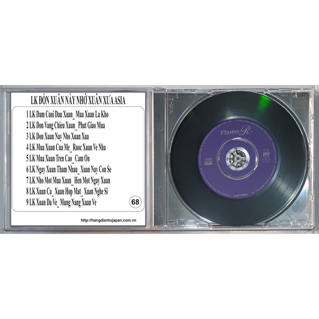 Combo1 CD nhạc Xuân  ( 63 - 69)