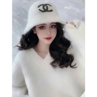 Mũ bucket lông thỏ Quảng Châu
