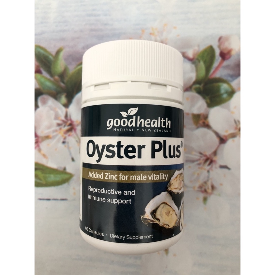 Tinh chất hàu biển Oyster Plus ZinC Goodhealth 60 viên(hàu lùn