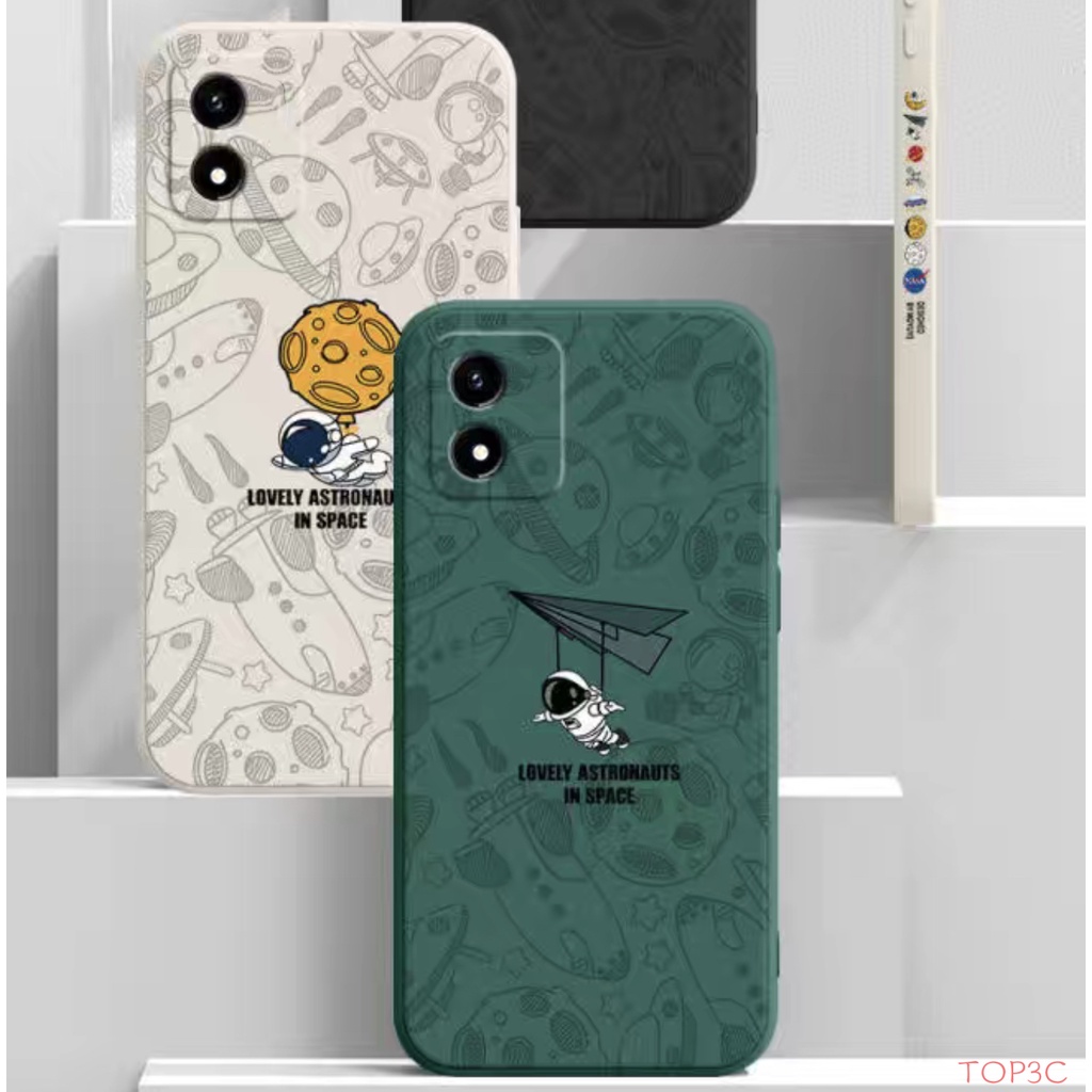 Ốp lưng Vivo Y02S NASA Ốp Điện Thoại Cho Vivo Y02S Y35 Y22 Y22S Y16 Y15S Y15A Y01 U10 Y17 Y15 Y12 Y20 Y20S Y12S Y21 Y21S Y33S T1X Y50 Y30 Y19 Y53S Y51 Y72 Y76 5G Y81 Y95 Y91 Y1S Y91C TKR