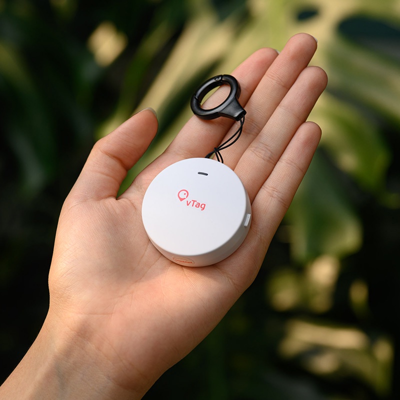 Thiết bị định vị không dây vTag - Định vị GPS cá nhân đa năng, có pin rời, chính hãng Viettel