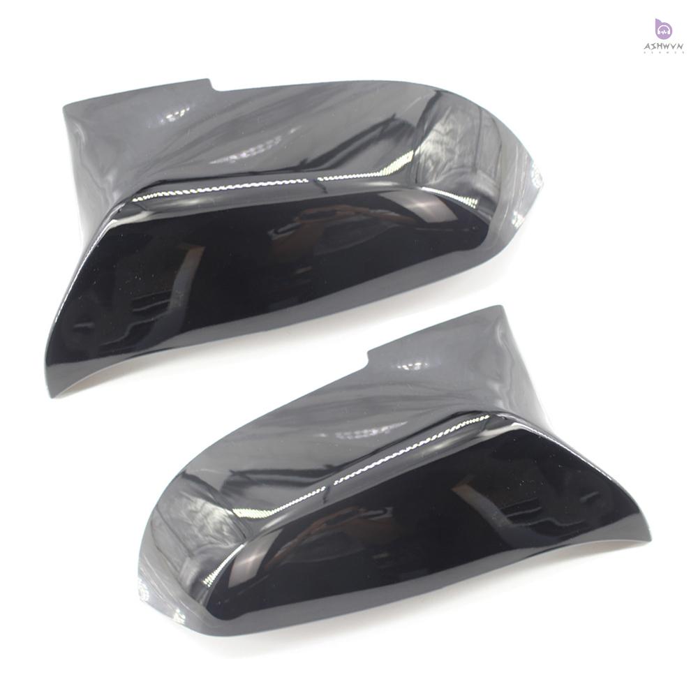 Cặp Ốp Gương Chiếu Hậu Màu Đen Sáng Thay Thế Cho BMW F32 F30 F31 F33 F36