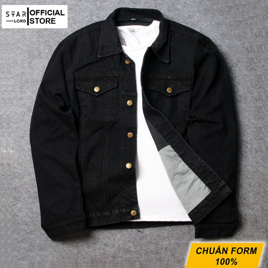 Áo khoác jean nam màu chuẩn kiểu dáng đẹp SL419 StarLord