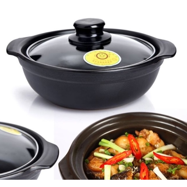 NỒI ĐẤT NẮP KÍNH NHIỀU DUNG TÍCH 250, 600, 1000, 1500, 2000ML