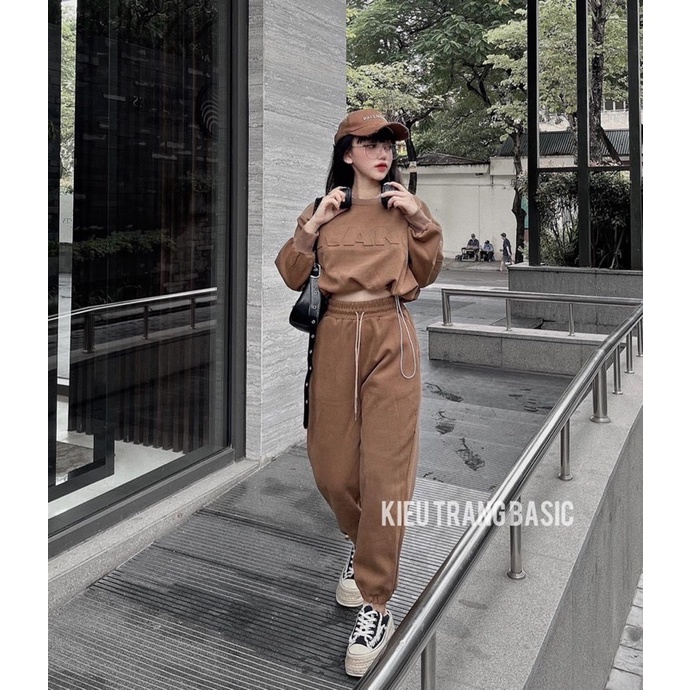 Set bộ thể thao nỉ siêu đẹp