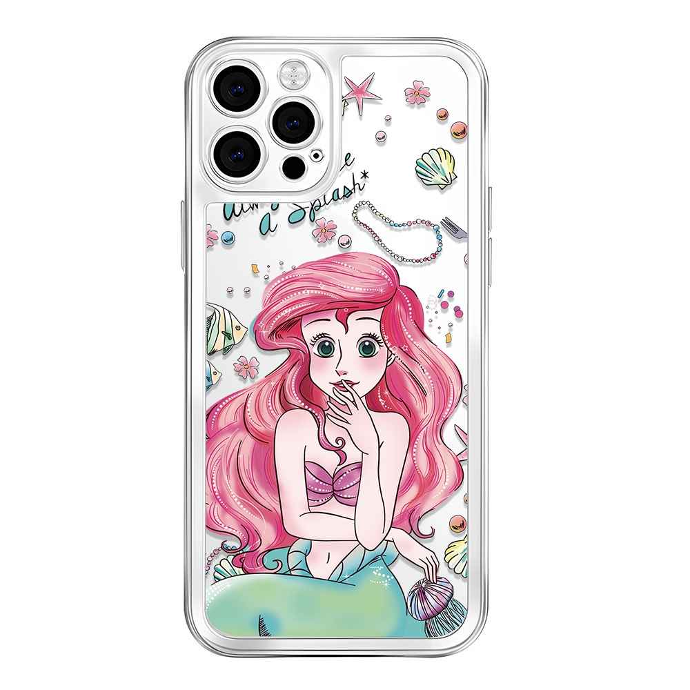 Ốp Điện Thoại Trong Suốt In Hình Công Chúa Aladdin Cho iphone 14ProMax 14Plus 13 11 12 7 Plus X XR