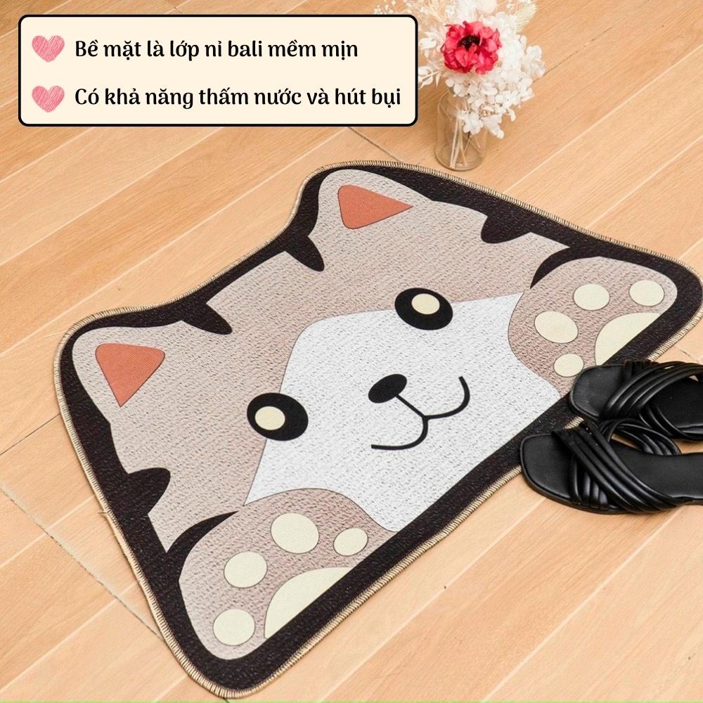 Thảm lau chân chùi chân Otama Bedding thảm nỉ lì bali phòng bếp phòng tắm chống trơn trượt cao cấp
