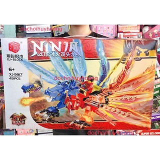 Lắp ráp xếp hình rồng của ninja 9917