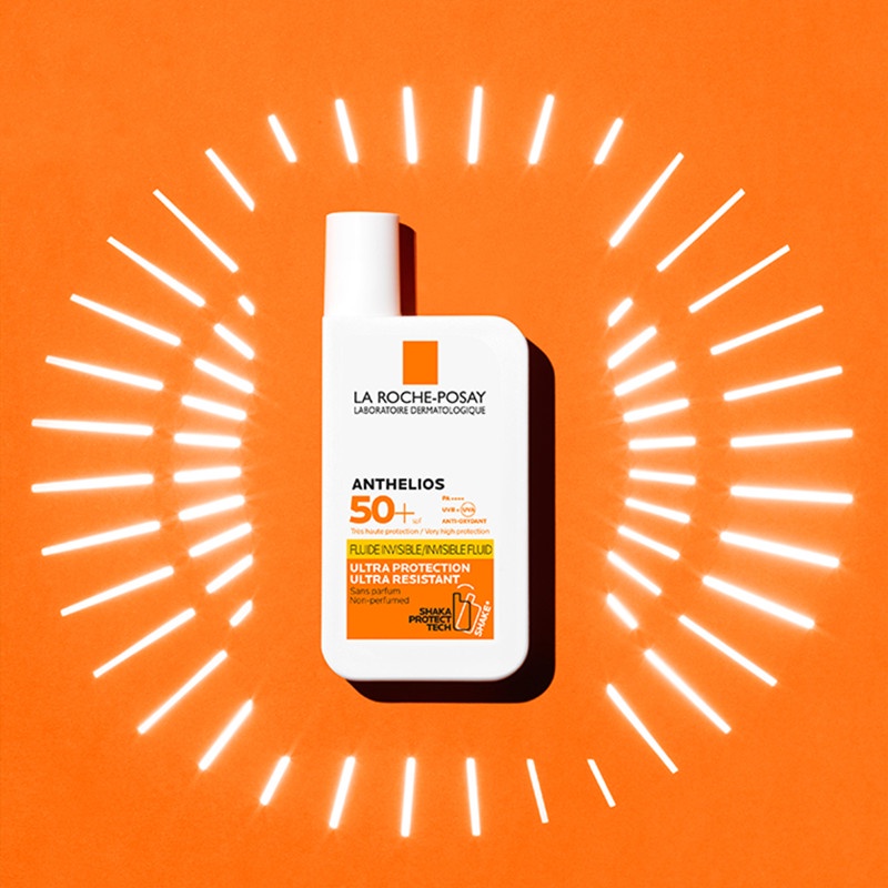 Kem Chống Nắng La Roche Posay Anthelios Anti Shine Gel Cream Da Dầu Nhạy Cảm, Uv Mune 400 Fluid 50ml SPF50